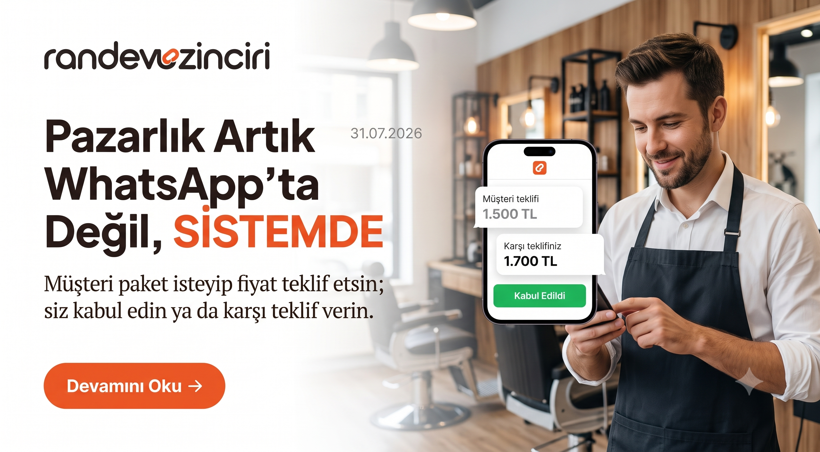 Müşteriniz Artık Paket İsteyip Fiyat Teklif Edebiliyor